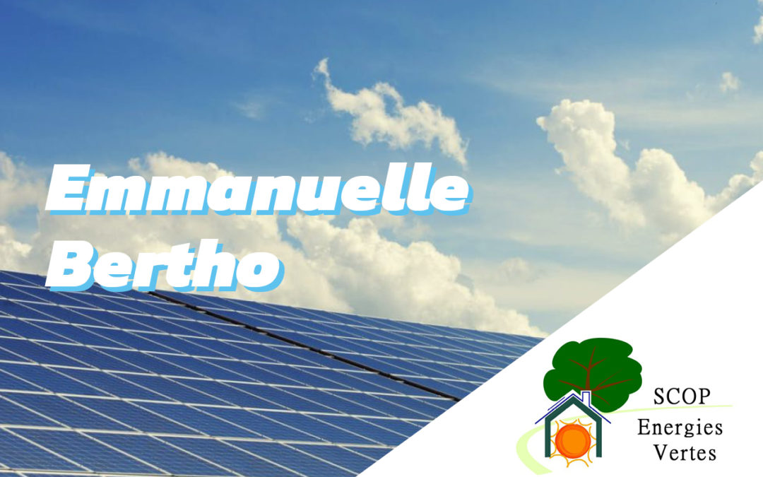 Emmanuelle Bertho, spécialiste énergie et environnement