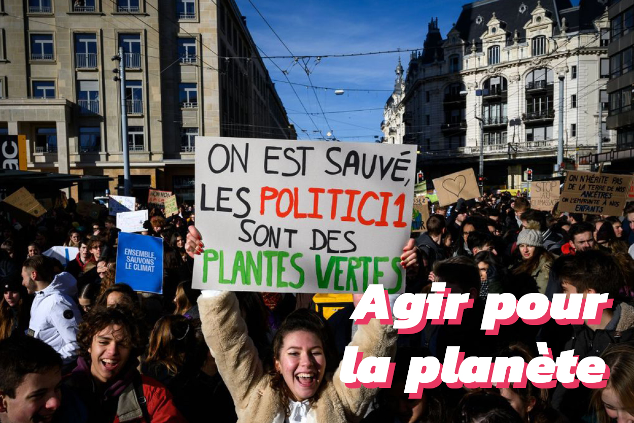 Les jeunes se bougent pour le climat