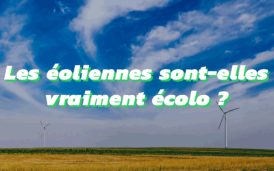 Quel est l’impact environnemental des énergies renouvelables ?