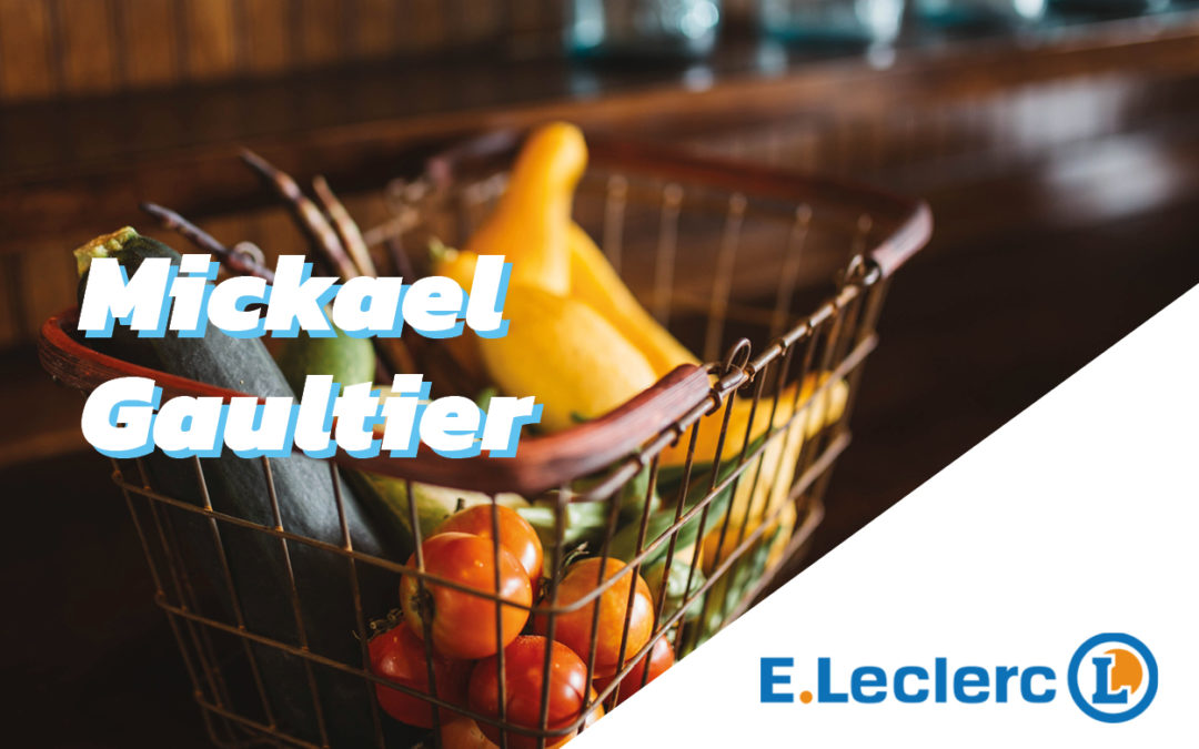 Le magasin E.Leclerc à Flers consomme vert, interview de Mickael Gaultier