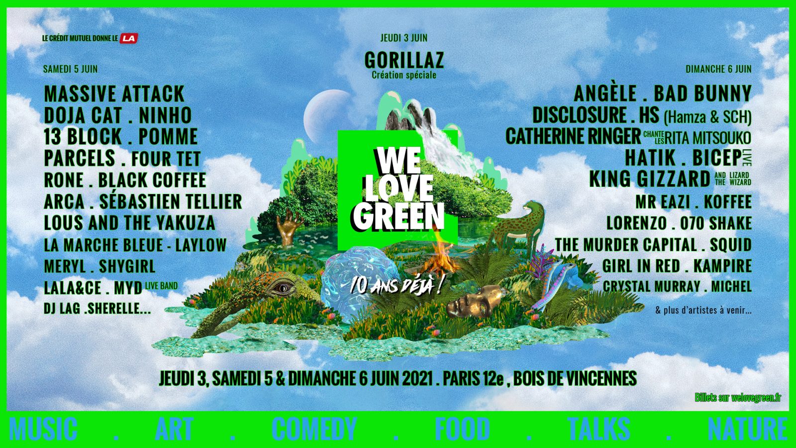 events green 2021 we love green