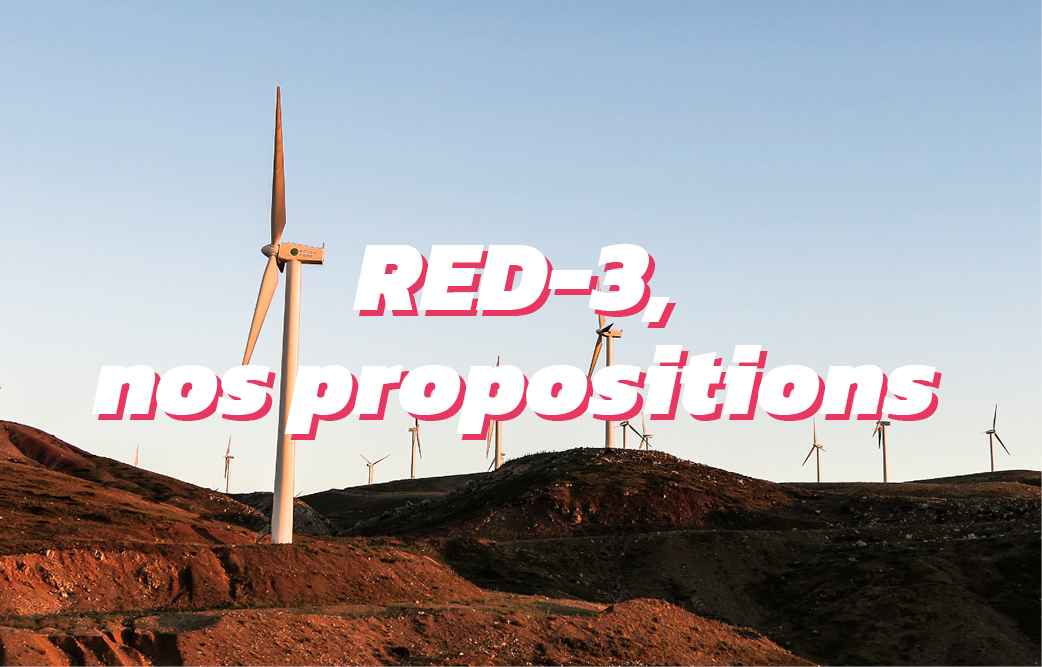 les propositions de quiestvert en lien avec la red-3