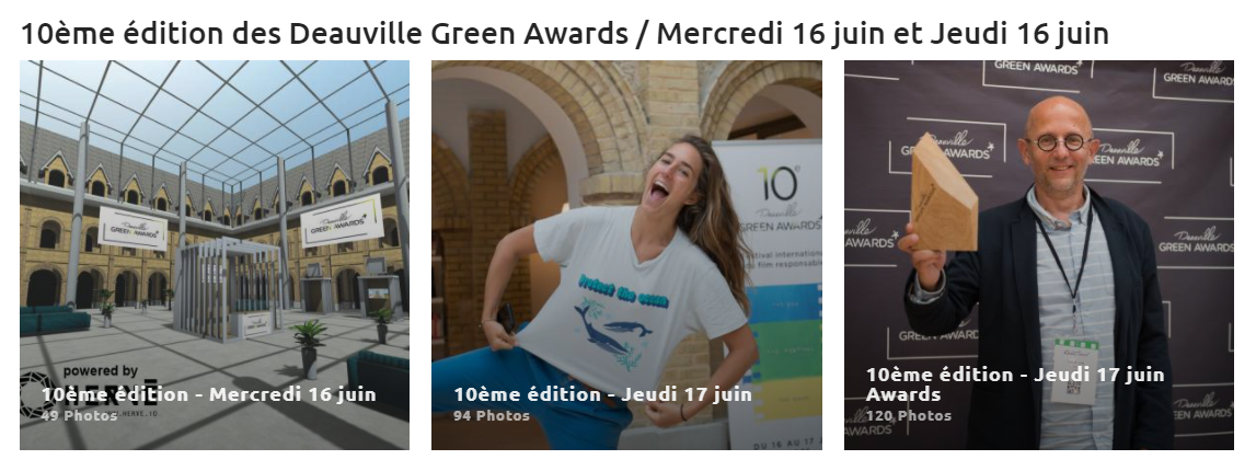 événements green deauville green awards festival et les projets cinématographiques engagés