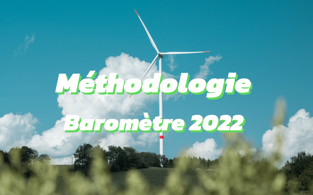 Baromètre 2022 – Notre méthodologie