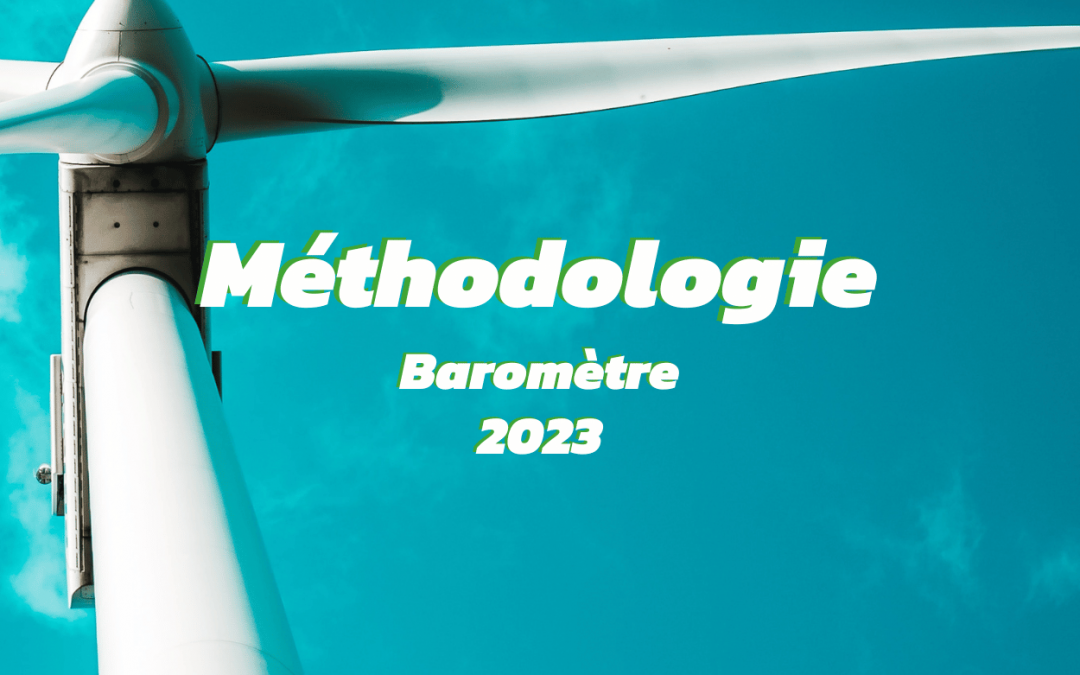 Baromètre 2023 – La méthodologie