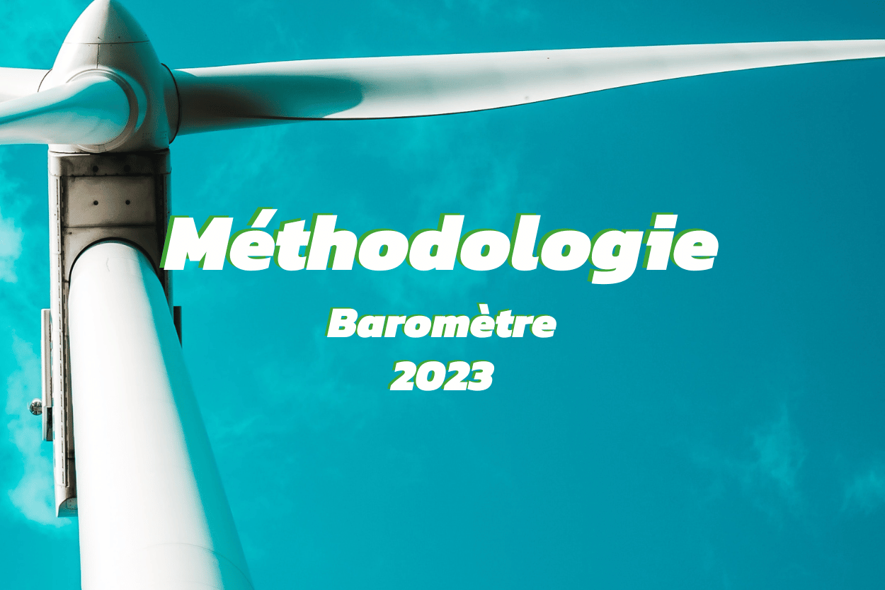 méthodologie baromètre 2023 de la consommation d'électricité d'origine renouvelable en France
