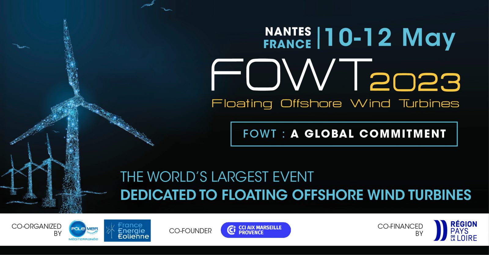 FOWT éolien événements verts 2023
