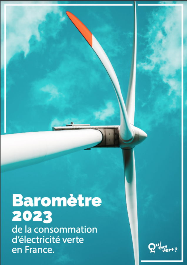 Couverture du baromètre 2023 de quiestvert